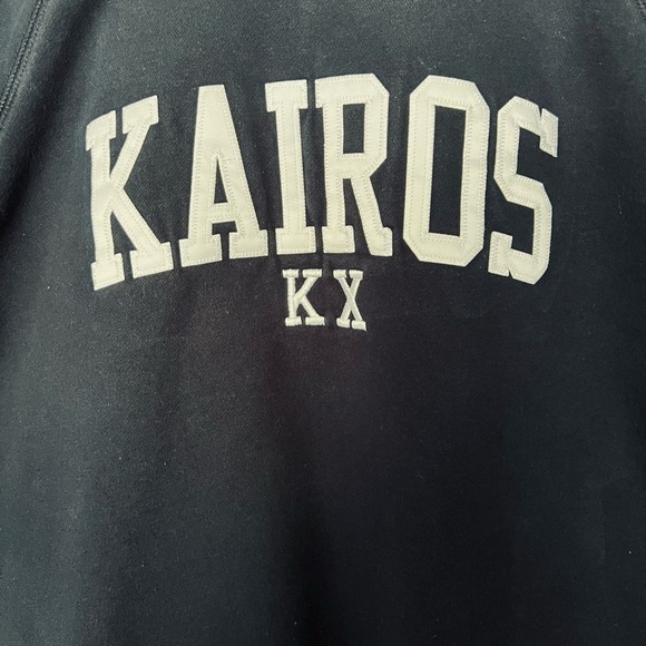 𝅺KAIROS KX Sweatshirt Navy Blue Crewneck Sweatshirt. Size Large. - Picture 8 of 10